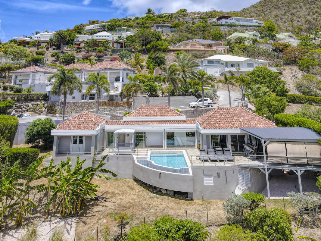 Location villa à la Baie Orientale Saint Martin_ Vue d'ensemble - 31